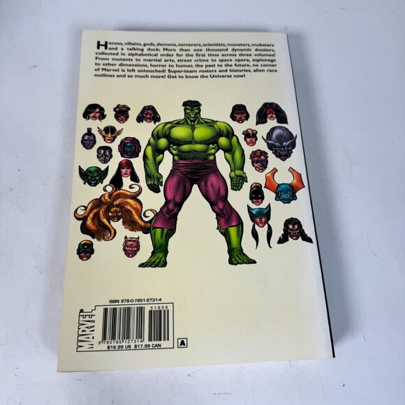 Official Handbook Of The Marvel Universe Essential Vol 2 Master Edition 2008 PB - Picture 3 of 10